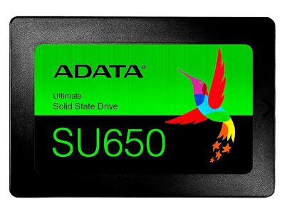 SSD 120GB 2.5 LEITURA 520MB/S 450MB/S SU650 ADATA